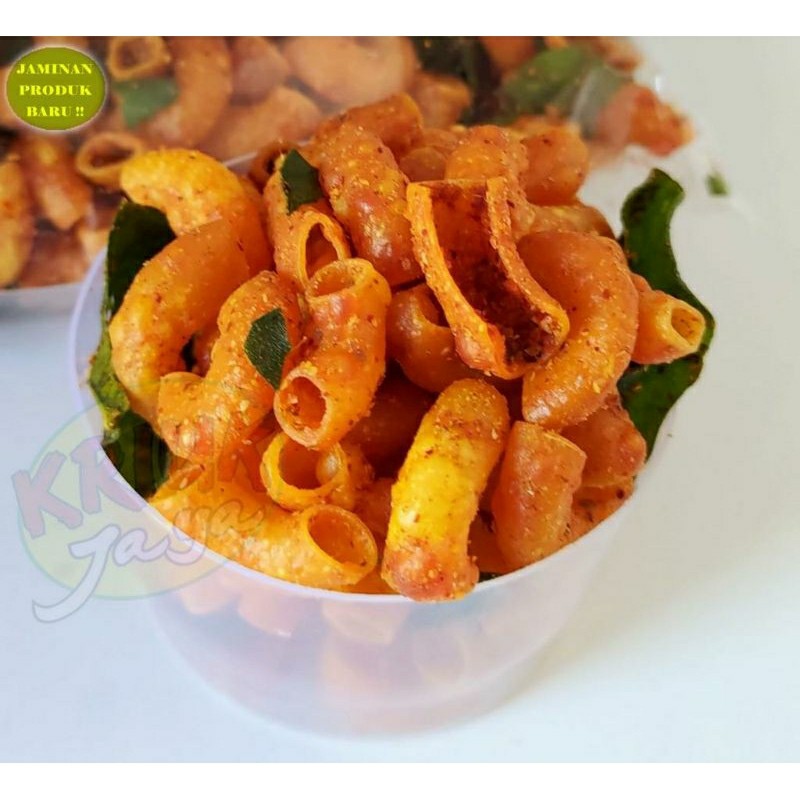 

Mamam_Asoy Makaroni Bantet Cikruh Kencur / Makaroni Bantet Kriuk Extra Daun Jeruk