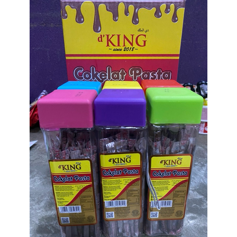 

Mamam_Asoy 1 Toples ( Isi 50 Pcs ) Cokelat Pasta D'King