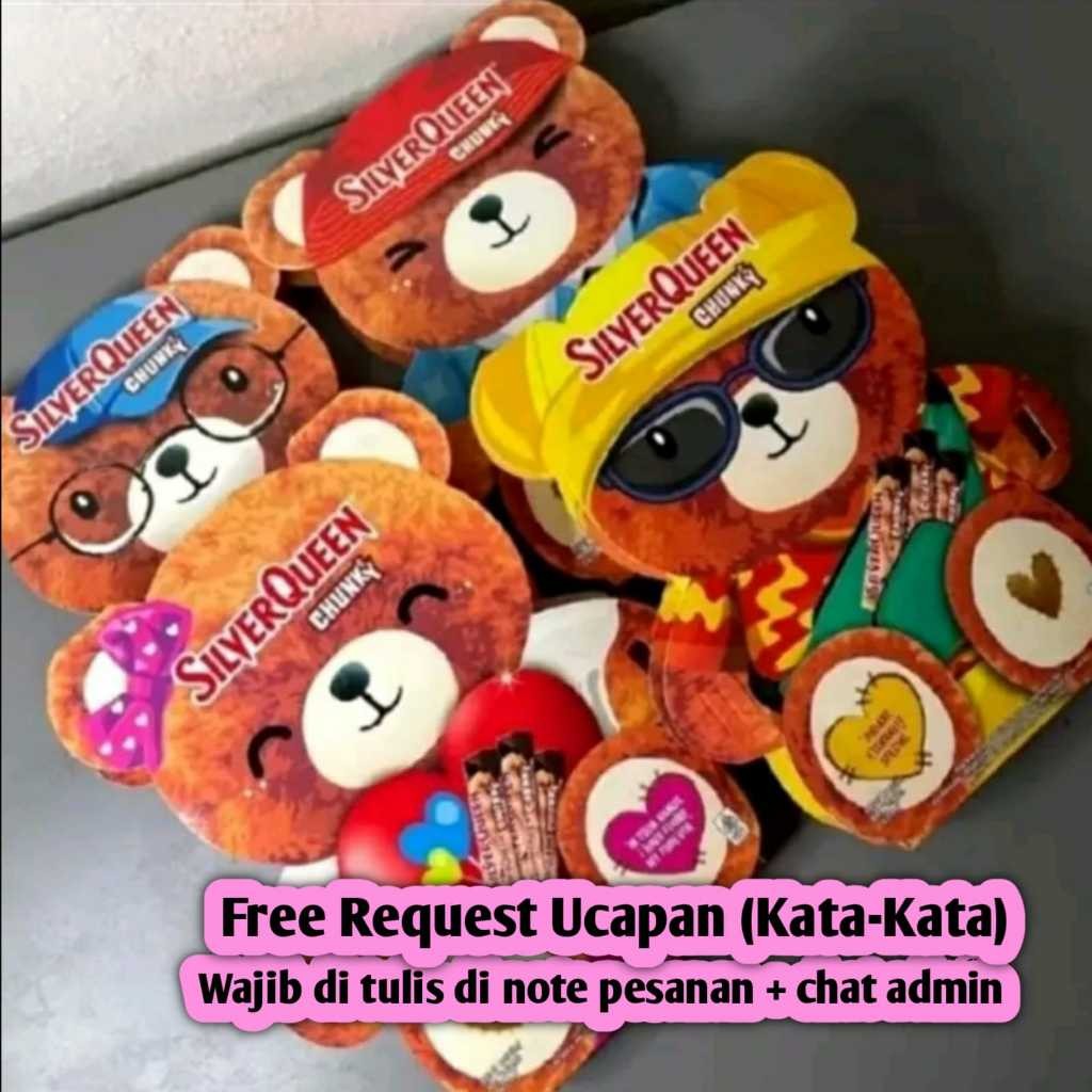 

Mamam_Asoy Silverqueen Beruang Bear Love Pack Silverquen Beli 1 Gratis 1 Chocolate Coklat Valentine