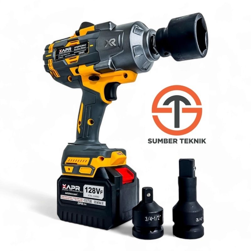 (Homelytouch Apr Ap80Promax Impact Wrench 3000Nm 2Batrau Koper
