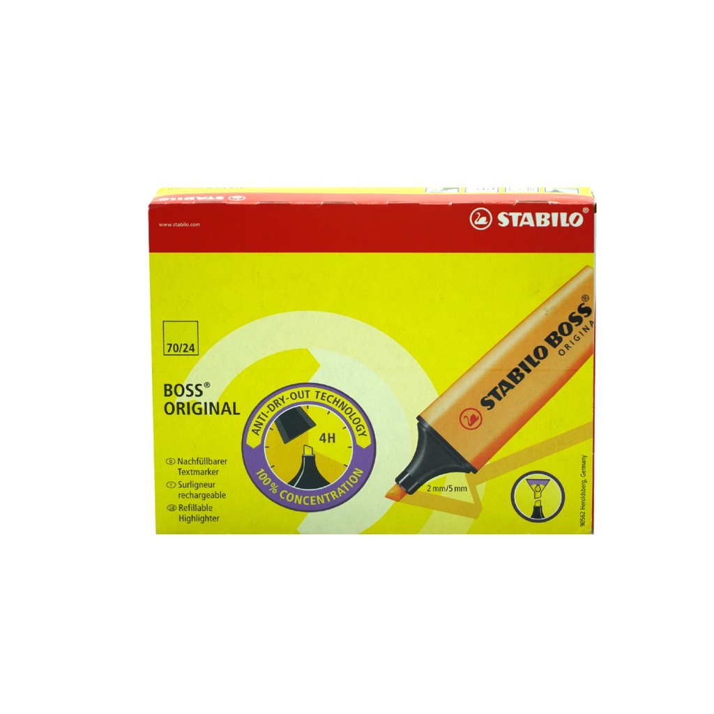 

Stabilo Boss Warna Kuning Highlighter Stabilo Boss Per PCS