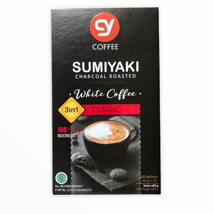 

Cy Sumiyaki Charcoal Roasted White Coffee Classic 3in1