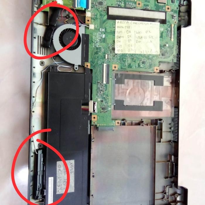 speaker spiker asus x453 x453m x453ma x453s