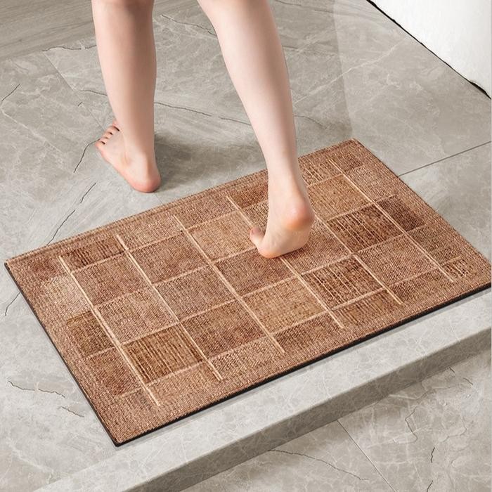 Tosa Floormat / Keset Karpet Alas Kaki Anyaman Bambu Pintu Outdoor Jepang Tebal Estetik Promo