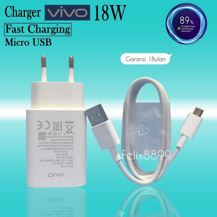 CHARGER VIVO Y20 Y20S Y20SG Y20 SG ORIGINAL 100% FAST CHARGING MICRO