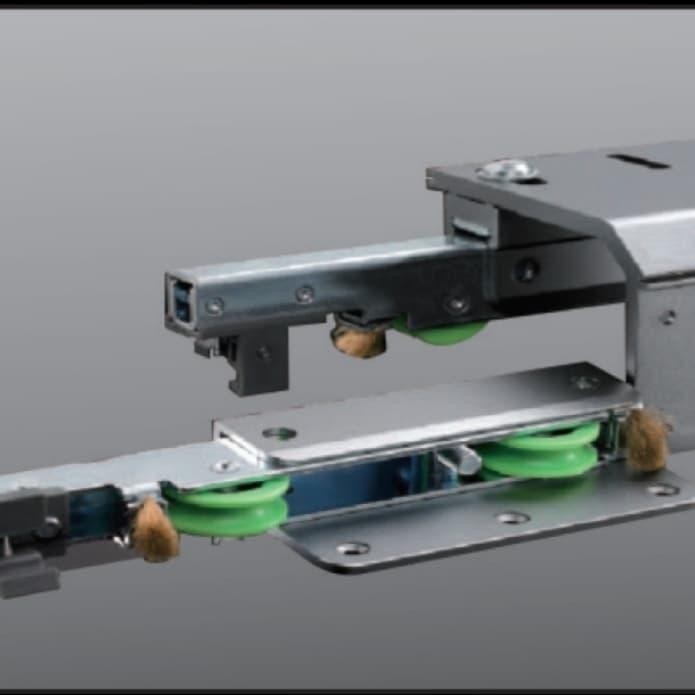 PREMIUM Roda dan rel sliding KNOCKERS K70