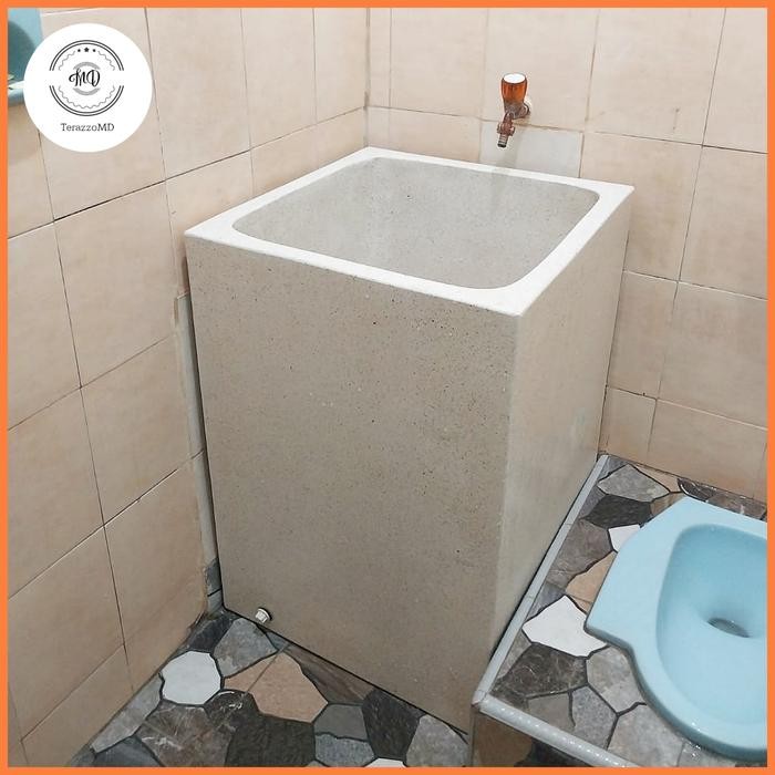 Bak mandi kotak teraso Bak air