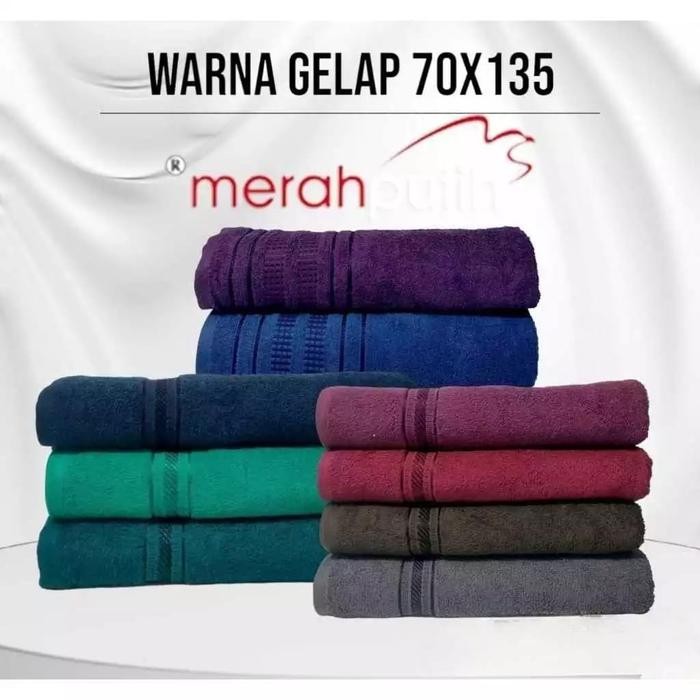 Handuk Merah Putih 70x135
