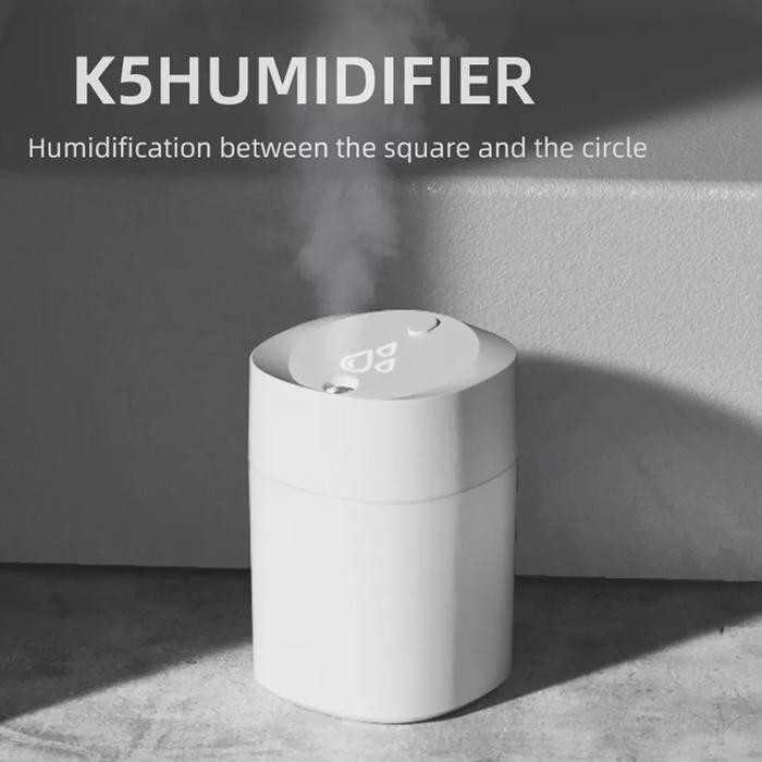 Terlaris Humidifier Difuser K5 Pelembab Udara Mini Pengharum Ruangan