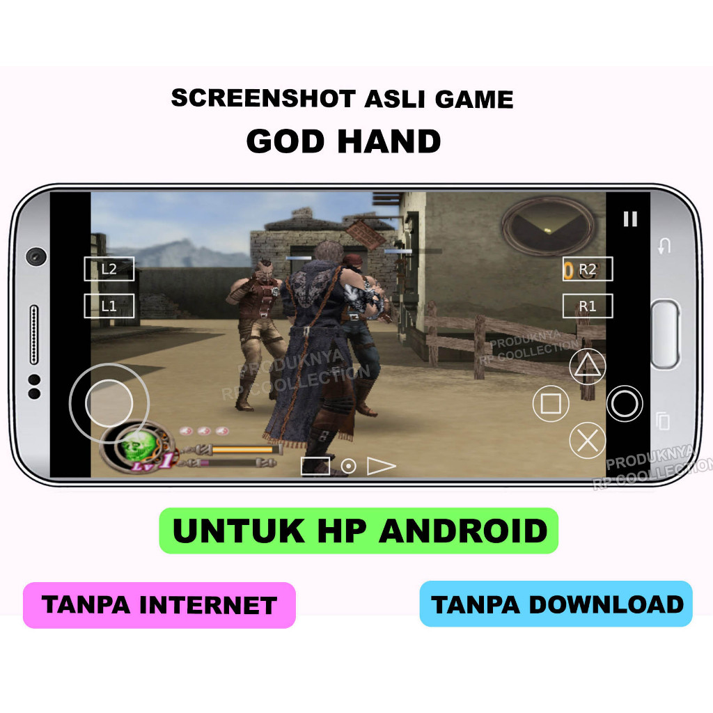 Micro SD untuk HP Android Basara 2 Godhand PES GTA Smackdown