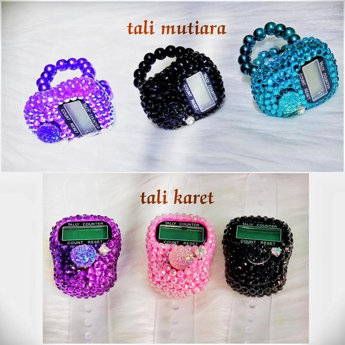 Tasbih digital swarovski premium
