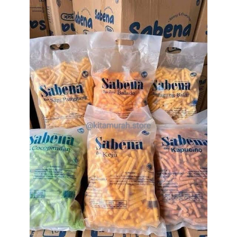 

Andrianbijaksana Snack Sabena Original All Varian Rasa 360Gram