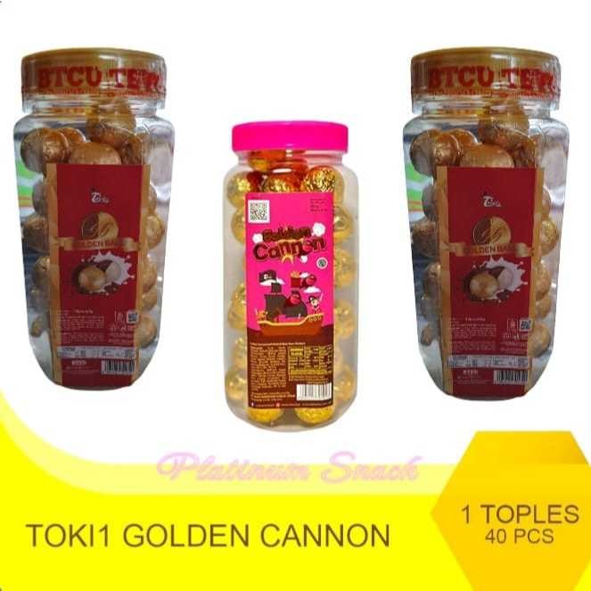 

Desyallshop Tobelo Golden Ball Cokelat 200 Gr Isi 40 Pcs