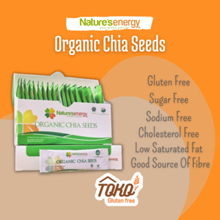 

Andrianbijaksana Organic Chia Seed Sachet Nature'S Energy Gluten Free Vegan 5 Gr X 20 Sachet