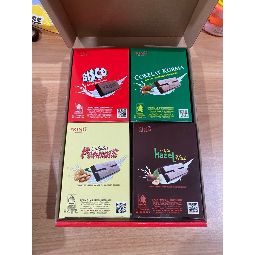 

Andrianbijaksana Coklat Almond Dking 1 Dus Isi 4 Toples Hampers Lebaran
