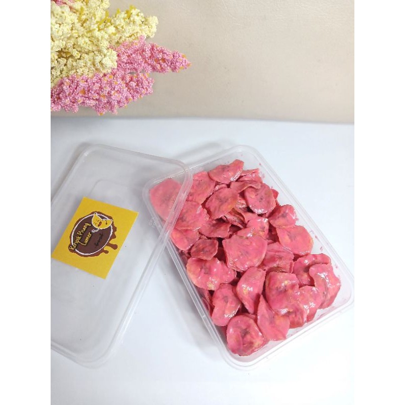 

Andrianbijaksana (Langsung Kirim) Keripik Pisang Lumer Aneka Rasa Cemilan CrunchyKemasan 500Ml