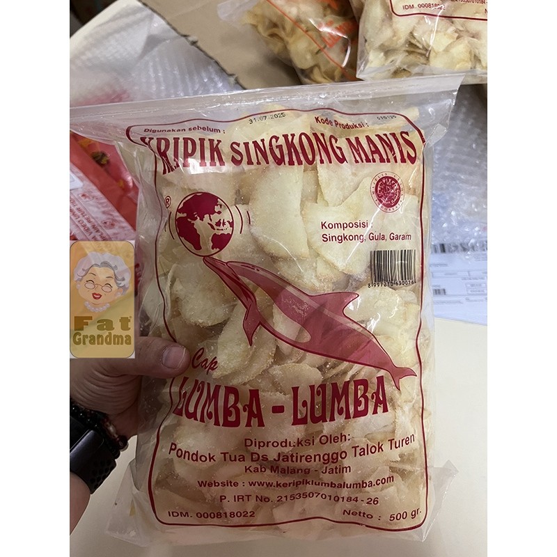 

Andrianbijaksana Keripik Singkong Lumba Lumba Malang Rasa Manis Asin Asli Malang