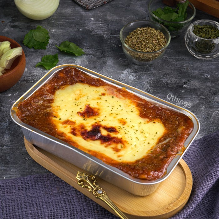

Andrianbijaksana Beef Lasagna Medium Size 380 Ml
