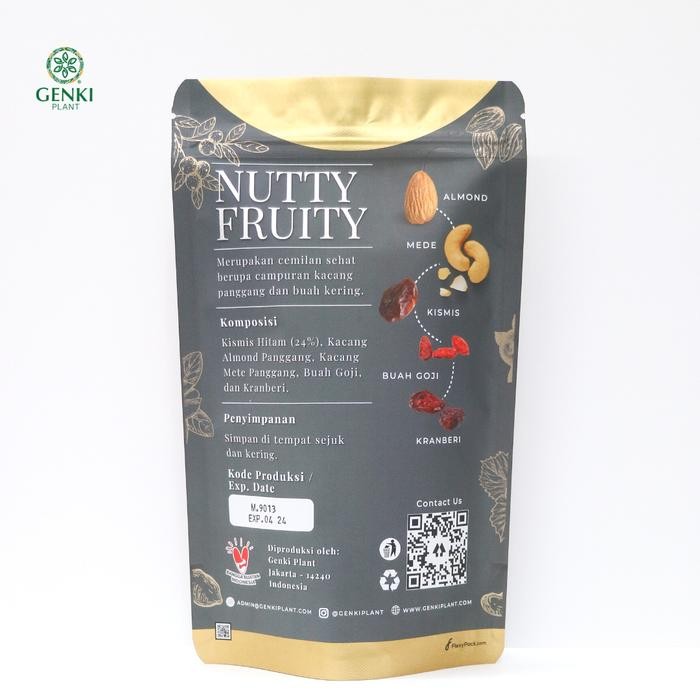

Nutty Fruity / Mix Nut And Dried Fruit / Cemilan Kacang - 250 G