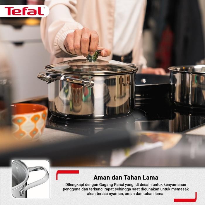 Tefal Cook Eat Stainless Anti Lengket