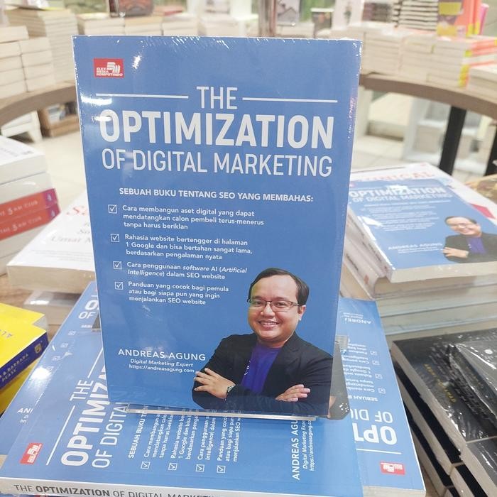 

SALE BUKU THE OPTIMIZATION OF DIGITAL MARKETING BY ANDREAS AGUNG READY