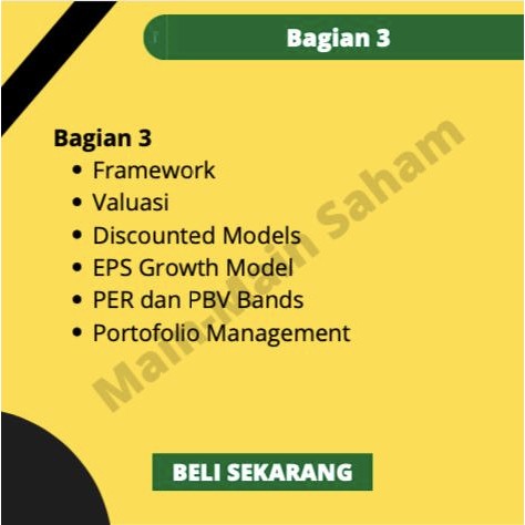 

PROMO KURSUS SAHAM MIDAS CUAN - JAGO ANALISIS FUNDAMENTAL SAHAM HARTA KARUN READY