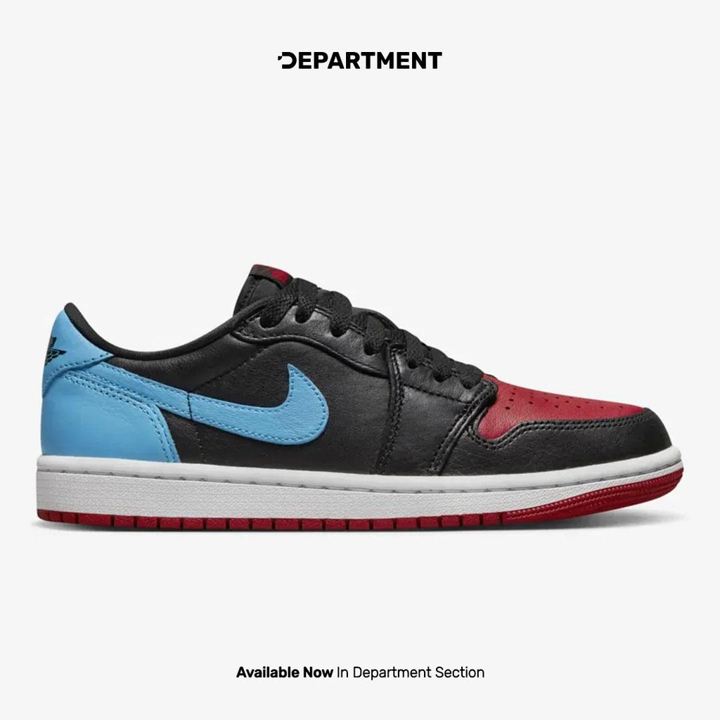 NIKE AIR JORDAN 1 RETRO LOW OG "UNC TO CHICAGO" Sepatu Sneakers Wanita CZ0775046 ORI