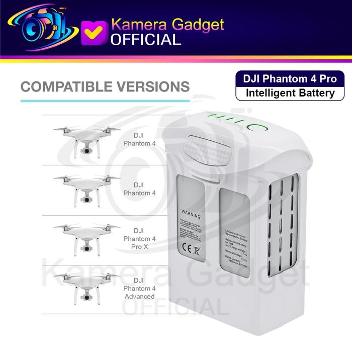 DJI PHANTOM 4 PRO BATTERY INTELLIGENT FLIGHT - BATTERY PHANTOM 4