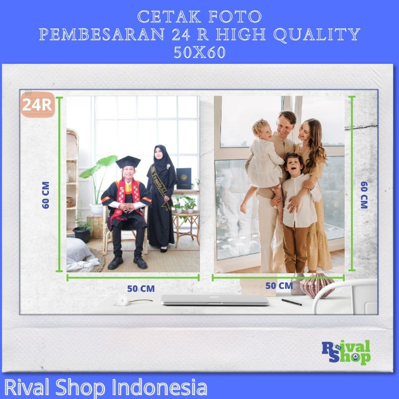 PROMO CETAK FOTO 24 R HIGH QUALITY CETAK PEMBESARAN 24 R PREMIUM CETAK FOTO 24 R PROMO 50x60