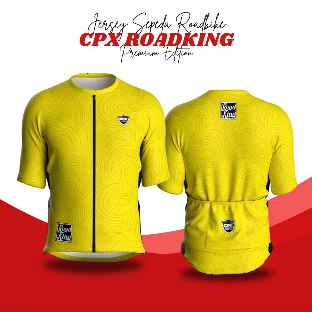 Best Sale Baju Jersey Sepeda Roadbike Pria Tangan Pendek Cpx Roadking