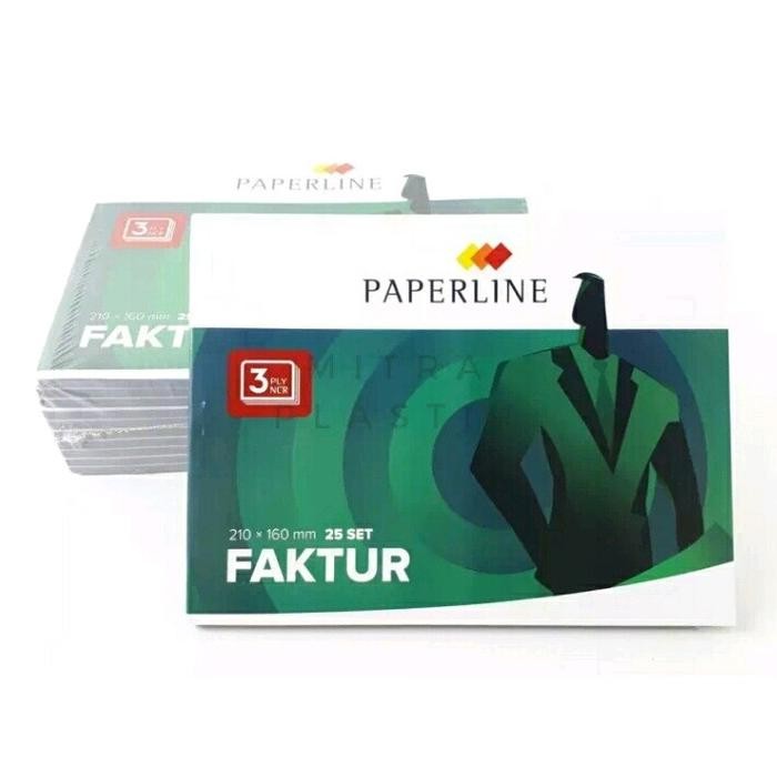 

Faktur Paperline Ncr 3 Ply 25 Set 10 Buku Murah #Gratisongkir