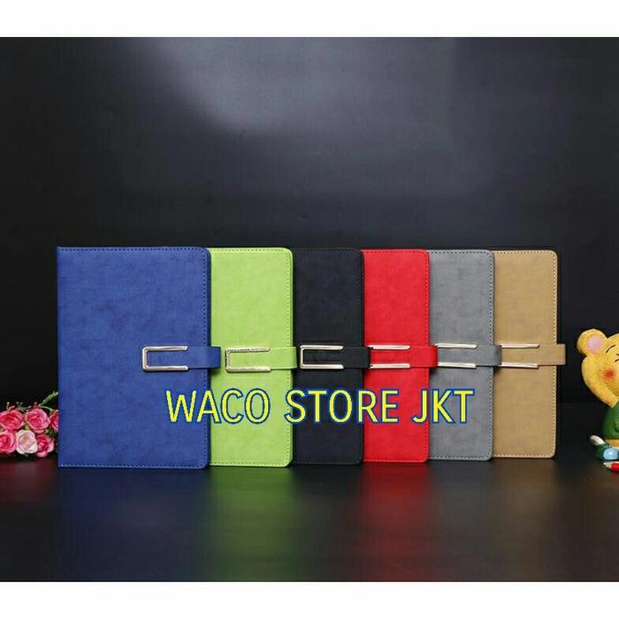 

Buku Catatan Kerja Bisnis Cover Kulit Agenda Notes Binder #Gratisongkir