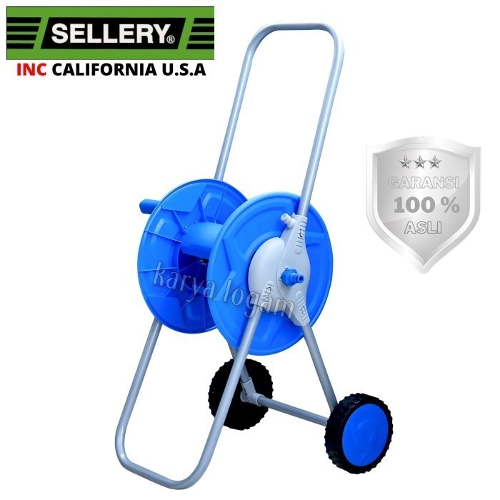 New Gulungan Selang Plus Roda 30 Meter Sellery U.S.A. Hose Reel
