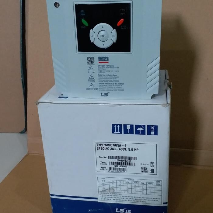Ls Inverter Sv037Ig5A-4 380V 3Phase 3.7Kw/5Hp