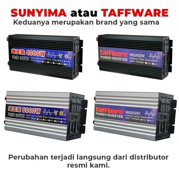 Termurah Power Inverter Dc To Ac 4000 Watt 5000 Watt 6000 Watt Pure Sine Wive