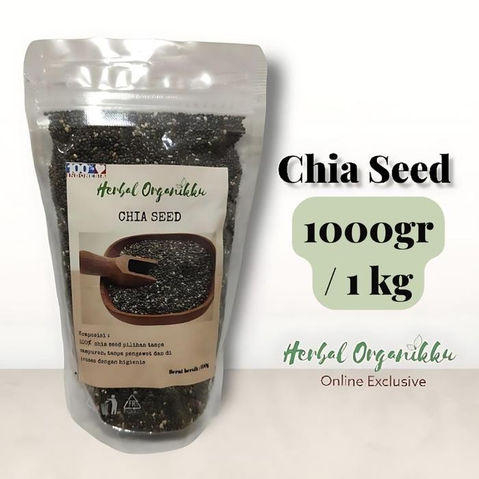 

Organic Black Chia Seed Mexico 500 & 1000gr(1kg)