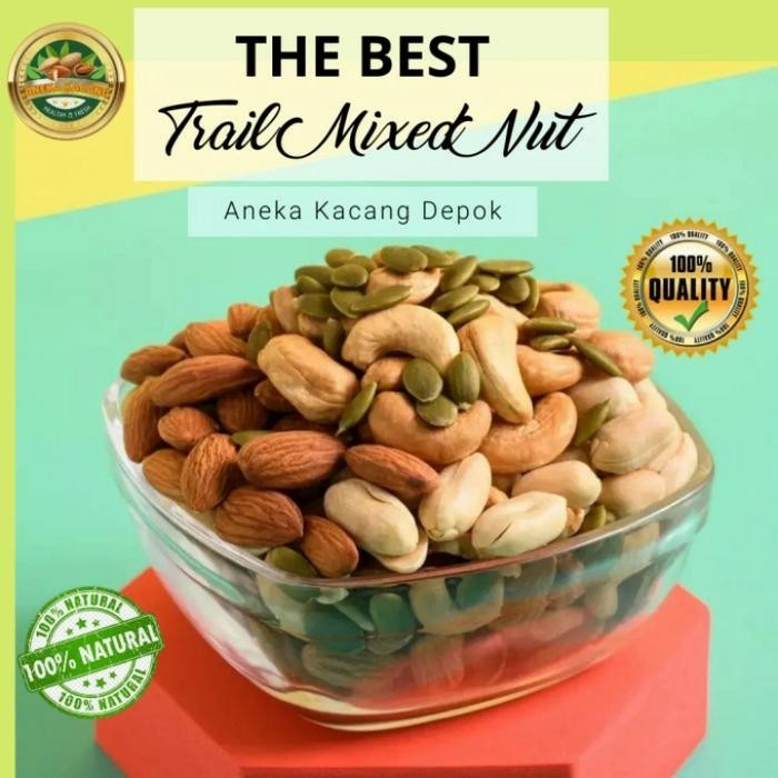 

Trail Mix / Mixed Nut Organic Please 1kg Premium Quality fresh
