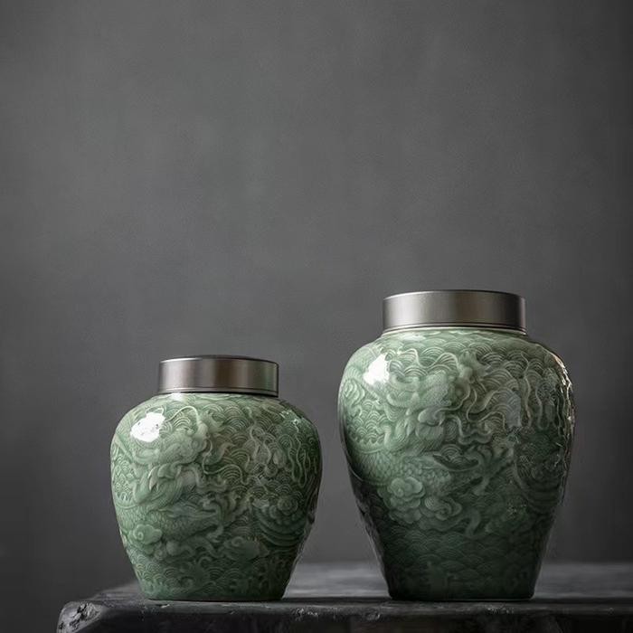 

Tempat Penyimpanan Daun Teh Kopi/ Tea Leaves Storage Jar 1259
