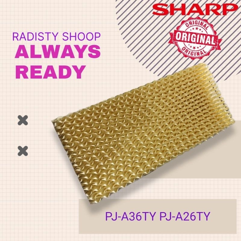 Filter pendingin Air cooler SHARP original model PJ-A26 dan PJ-A36