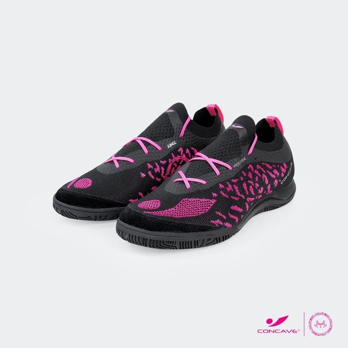 Concave Sepatu Futsal Jlingz - Volt Black / Pink