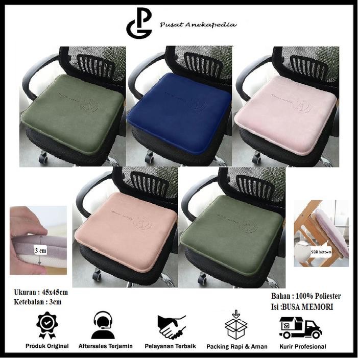 Bantal Alas Kursi Lembut Motif - Bantal Alas Duduk Kursi Kayu 45 cm