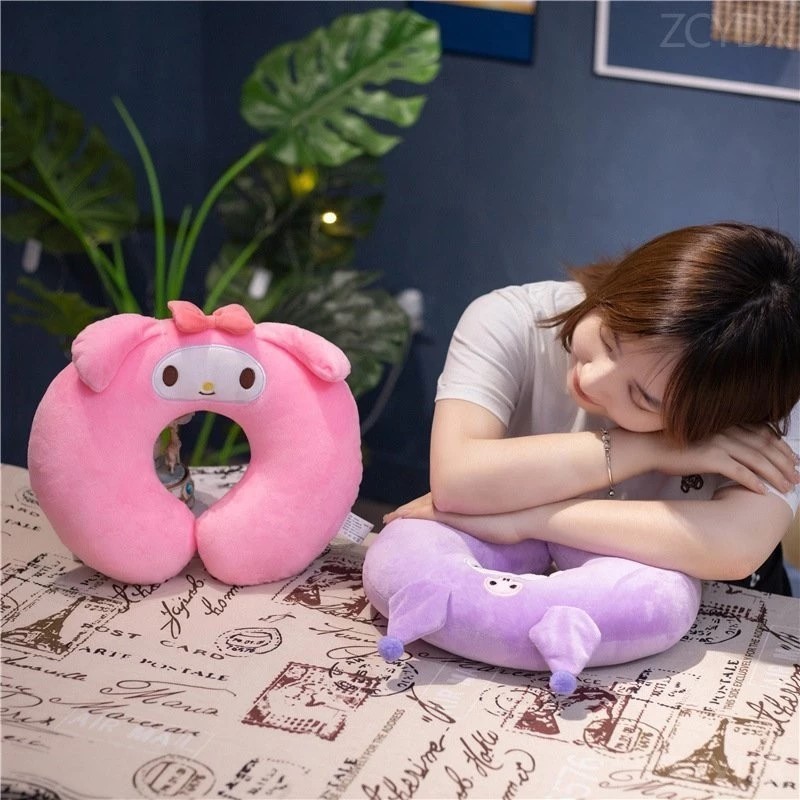 Bantal Leher Boneka Kuromi / Bantal Leher Sanrio