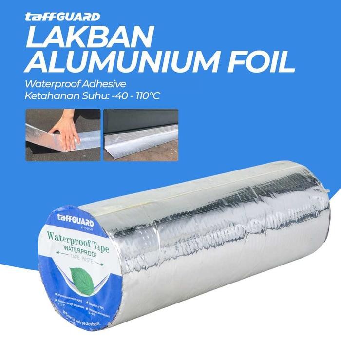 

Lakban Aluminum Foill TaffGUARD KYTO Tape Waterproof Adhesive 5 Meter