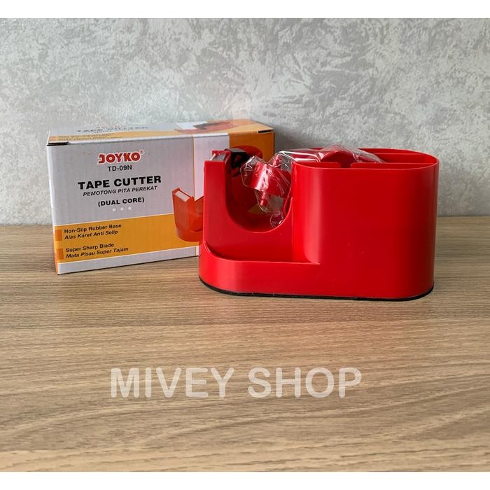 

Tape Dispenser/ Tape Cutter/ Tempat Isolasi Joyko Dual Core TD-09N