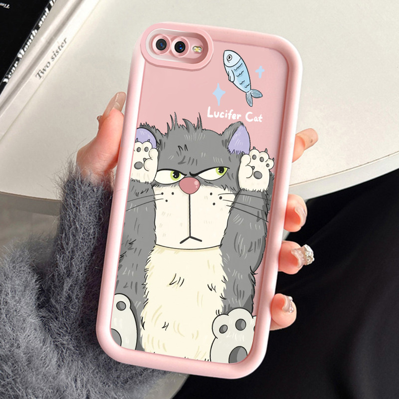 Casing Hp untuk OPPO A7 A5s A12 A12s A11K  Case Casing Kasing HP Softcase silikon tahan Kupu-kupu de
