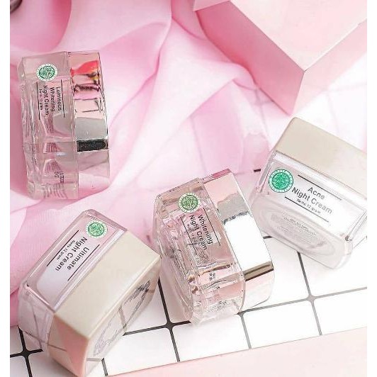 NIGHT CREAM MS GLOW / MS GLOW CREAM MALAM / KRIM MALAM MS GLOW ORI
