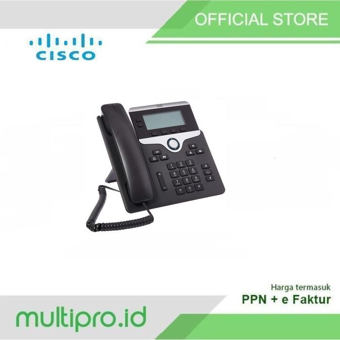 Cisco Ip Phone 7800 Series [Cp-7821-K9] - Sntc 1 Tahun
