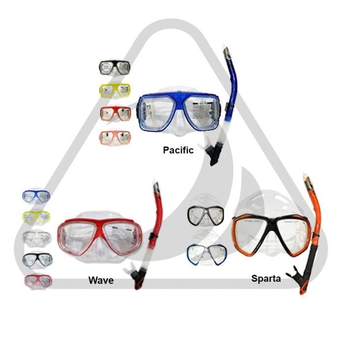 Paket Combo Set Diving Zeepro Quattro Jet Fin Snorkel Mask Boots Selam