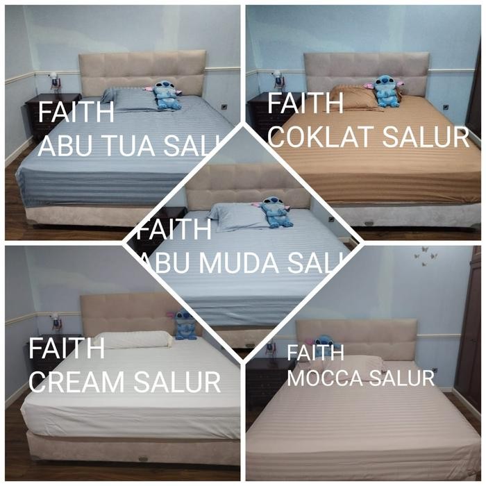 SPREI HOTEL 200 x 200 x 40 BAHAN MICROTENCEL (KATUN JEPANG )