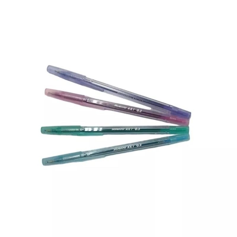 

Standard Pen - AE7 0.3 Isi 12 pcs ( Pulpen, Pena, Ballpoint, Pen )